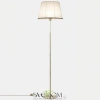 Citilux Линц CL402980 Торшер бронза с белым абажуром CITILUX