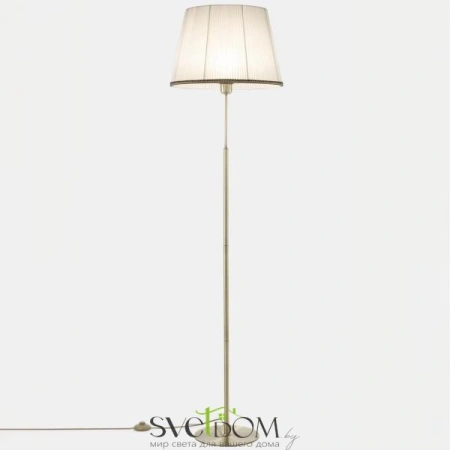 Citilux Линц CL402980 Торшер бронза с белым абажуром CITILUX