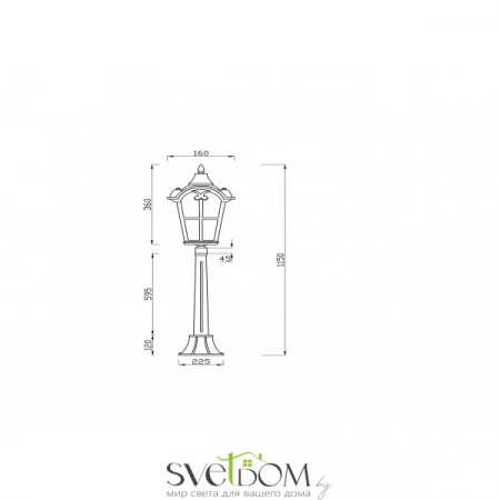 O413FL-01BZ1 Maytoni