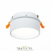 ST651.548.14 Встраиваемый поворотный светильник Белый LED 1*14W 4000K 1 100Lm Ra>90 120° IP20 D105xH Встраиваемые светильники ST LUCE