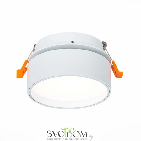 ST651.548.14 Встраиваемый поворотный светильник Белый LED 1*14W 4000K 1 100Lm Ra>90 120° IP20 D105xH Встраиваемые светильники ST LUCE