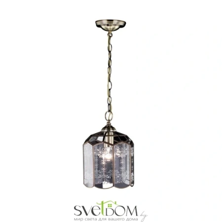 Citilux Витра-2 CL442210 Подвесной светильник витражный Бронза CITILUX