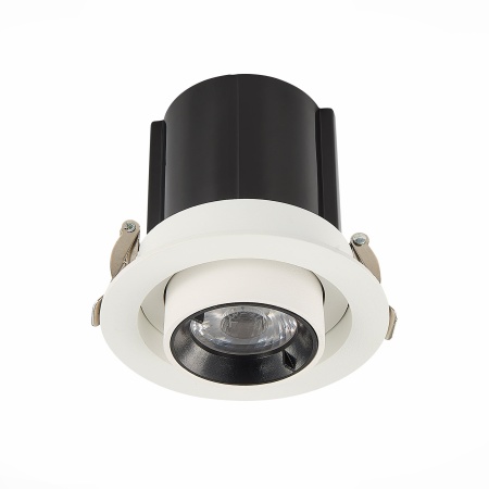 ST702.238.12 Св-к встр. Белый LED 1*12W 3000K 900Lm Ra80 24° IP20 D90xH92 180-240V Встраиваемые светильники ST LUCE