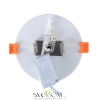 ST104.502.06 Светильник встраиваемый Белый LED 1*6W 3000K 468Lm Ra>80 120° IP20 D110xH20 170-240V Встраиваемые светильники ST LUCE