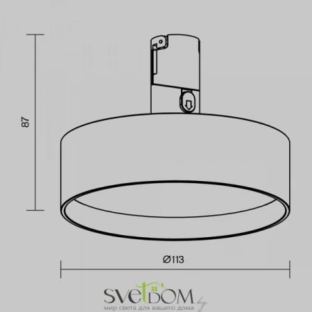 TR204-1-12W3K-BBS Maytoni