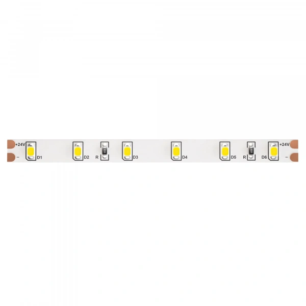 Светодиодная лента 24В 2835 4,8Вт/м 4000K 5м IP20 10137