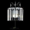 Citilux Инга CL335321 Бра хрустальное с выключателем Хром CITILUX