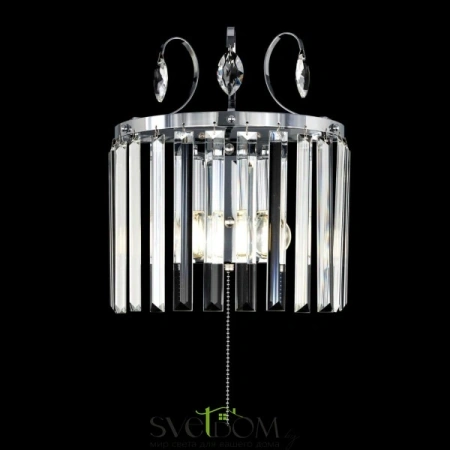 Citilux Инга CL335321 Бра хрустальное с выключателем Хром CITILUX