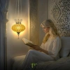CITILUX CL419125 Каир Мозаика Янтарь Подвес CITILUX