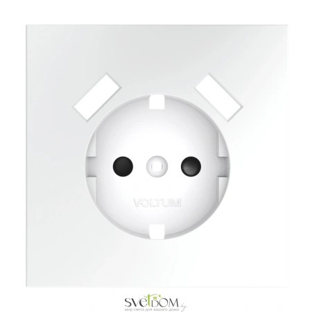 Накладка для розетки USB A+A Voltum S70 Белый VLS000902 Voltum VLS000902