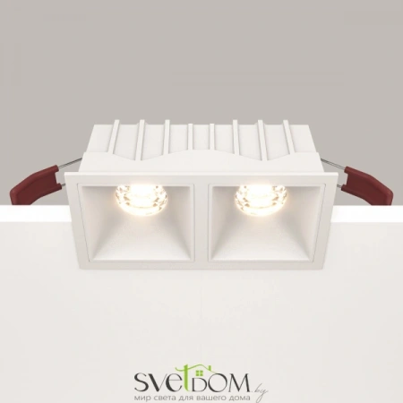 Встраиваемые светильники Maytoni DL043-02-10W3K-D-SQ-W от Магазина Svetdom.by