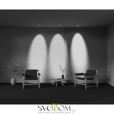 Встраиваемые светильники Maytoni DL105-12W3K-W от Магазина Svetdom.by