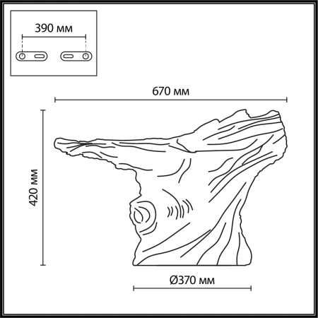 Ландшафтный светильник Odeon Light VALINOR 7208/5GL