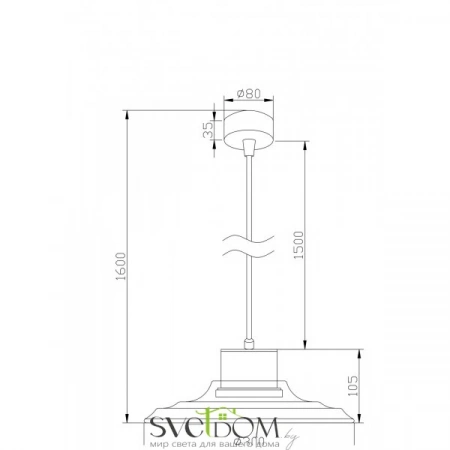 Подвесные светильники Maytoni P066PL-L9W4K от Магазина Svetdom.by