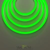 Гибкий неон 25x13 220В 8Вт/м Green IP65 50м | Svetdom.by