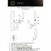 Настенные светильники APL.339.01.01 Aployt | Svetdom.by