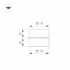 Светильник SP-RONDO-FLAP-R110-25W Day4000 (WH, 110 deg) Arlight 028160 Arlight