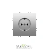 Розетки электрические с заземлением Voltum S70 VLS040104  Voltum VLS040104