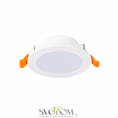 ST212.508.05 Св-к встр. Белый LED 1*5W 3000K/4000K/6000K 375Lm Ra80 110° IP20 D92xH30 220-240V Встраиваемые светильники ST LUCE