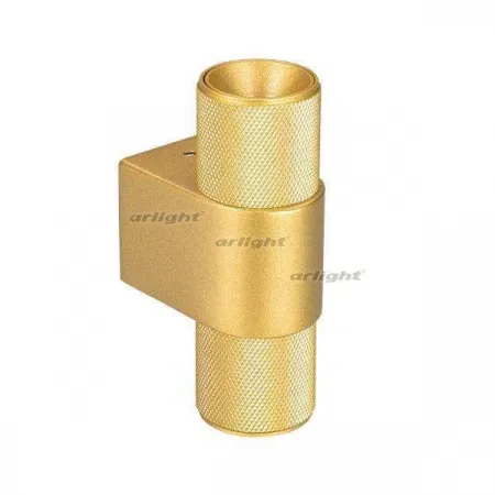 ARLIGHT Светильник SP-SPICY-WALL-MINI-TWIN-S104x39-2x3W Warm3000 (GD, 40 deg, 230V) (Arlight, IP20 Металл, 3