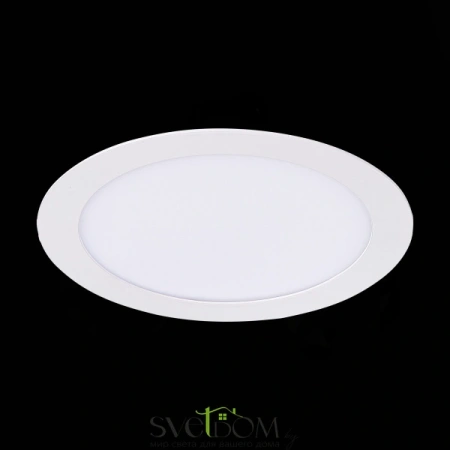 ST209.538.15 Св-к встр. Белый LED 1*15W 3000K 1 020Lm Ra80 110° IP20 D190xH8 90-265V Встраиваемые светильники ST LUCE