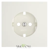 Накладка для розетки с заземлением Voltum S70 Хлопок VLS000613 Voltum VLS000613