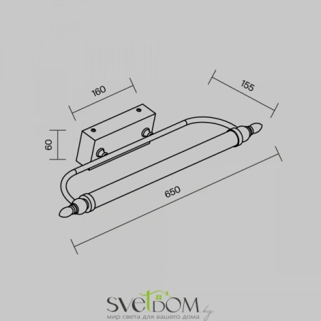 Подсветки MIR014WL-L12C3K Maytoni | Svetdom.by
