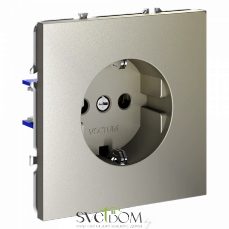 Розетки электрические с заземлением Voltum S70 VLS040104  Voltum