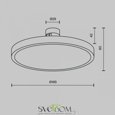 TR153-1-10W3K-PT Maytoni