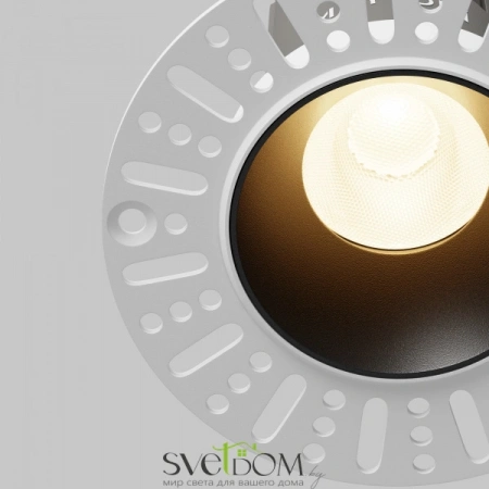 Встраиваемые светильники Maytoni DL119-10W-3K-TRS-B от Магазина Svetdom.by