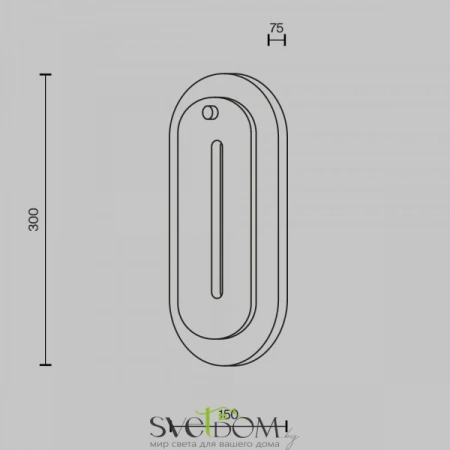 Настенные светильники MOD523WL-L15BG3K1 Maytoni | Svetdom.by