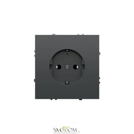 Розетки электрические с заземлением Voltum S70 VLS040106  Voltum VLS040106