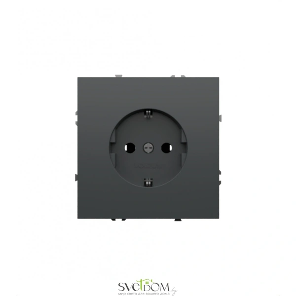 Розетки электрические с заземлением Voltum S70 VLS040106  Voltum VLS040106