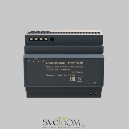 Блок питания PSL016 24В 150Вт IP20 821018