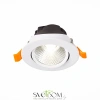 ST211.538.06.24 Св-к встр. Белый LED 1*6W 3000K 480Lm Ra80 24° IP20 D86xH50 220-240V Встраиваемые светильники ST LUCE