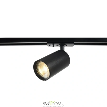 Трековый светильник Crystal Lux CLT 0.31 018 BL черный 1409/062 Crystal Lux