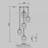 Подвесные светильники Maytoni MOD016PL-05BS от Магазина Svetdom.by