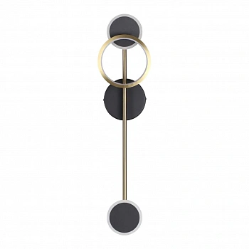 4321/16WL MIDCENT ODL22 215 металл/черный с бронзой Настенный светильник IP20 LED 16W 555Лм 3000K DENZEL