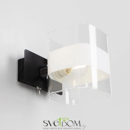 Citilux Вирта CL139312 Бра с выключателем Чёрное CITILUX