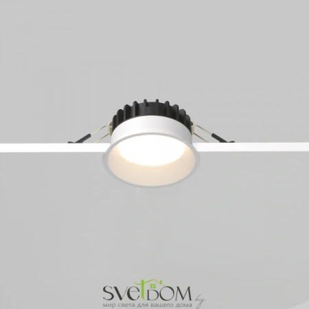 Встраиваемые светильники Maytoni DL055-8W3-4-6K-W от Магазина Svetdom.by