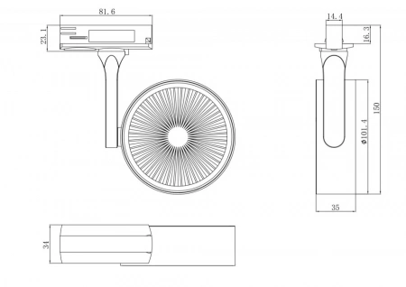TR024-1-18W4K Maytoni
