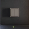Клавиша для выключателя двухклавишного Voltum S70 Капучино VLS000314 Voltum VLS000314