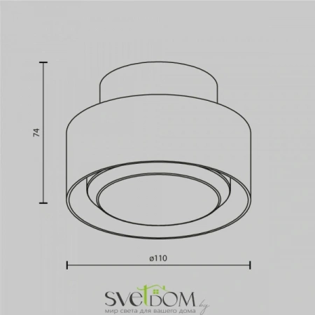 Потолочные светильники Maytoni C092CL-GX53-MG от Магазина Svetdom.by