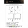 Люстры подвесныеAPL.820.03.03 Aployt | Svetdom.by