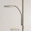 Citilux Харди CL802011 LED Торшер с диммером Матовый Хром CITILUX