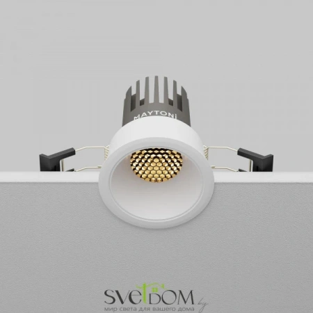 Встраиваемые светильники Maytoni DL123-10W-2.7K-W от Магазина Svetdom.by