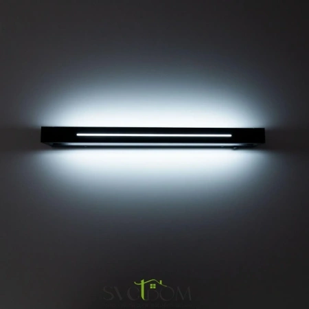 Citilux Визор CL708261N LED Настенная подсветка с выключателем Чёрная CITILUX