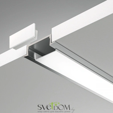 Алюминиевый профиль встраиваемый 22x6 ALM004S-2M