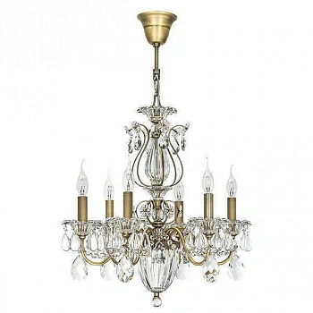 Lightstar 790061 Люстра SCHON 6x60W E14 Bronze