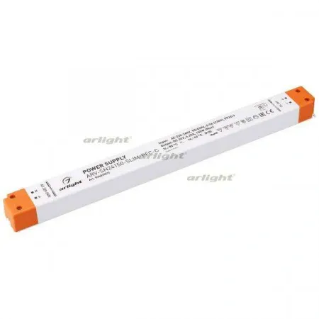ARLIGHT Блок питания ARV-SN24150-SLIM-PFC-C (24V, 6.25A, 150W) (Arlight, IP20 Пластик, 3 года)